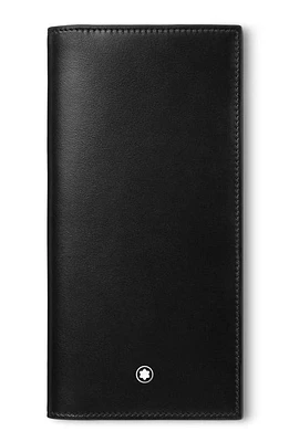 Montblanc Meisterstück Long Leather Wallet in Black at Nordstrom