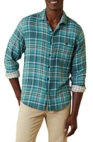 Tommy Bahama Double Duty Plaid Cotton Flannel Button-Up Shirt at Nordstrom,