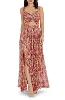 Dress the Population Mirabella Cutout Evening Gown at Nordstrom,