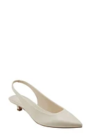 Marc Fisher LTD Posey Kitten Heel Slingback Pump at Nordstrom,