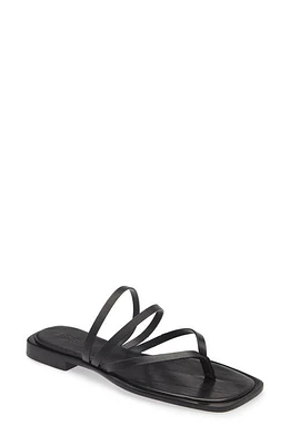 Schutz Rania Strappy Flip Flop Black at Nordstrom,