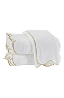 Matouk Cairo Scalloped Edge Cotton Bath Sheet in Sand at Nordstrom