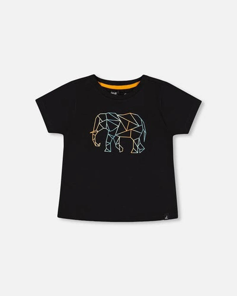 Deux Par Deux Baby Boy's Organic Cotton T-Shirt With Print at Nordstrom