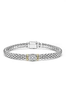 LAGOS Rittenhouse Pavé Diamond Bracelet in Silver at Nordstrom, Size 7