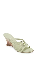 FERRAGAMO Anemone Wedge Sandal Sage at Nordstrom,