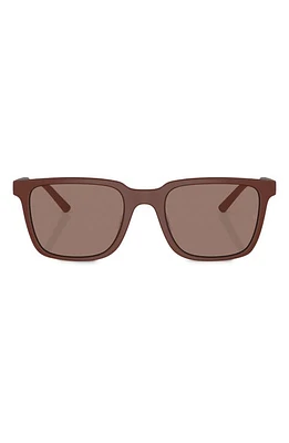 Oliver Peoples Roger Federer 52mm Rectangular Sunglasses in Matte Red at Nordstrom