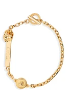 Versace Greca Logo Chain Bracelet Gold at Nordstrom,