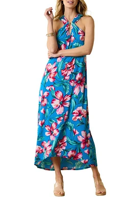 Tommy Bahama St. Barts Blossom Maxi Dress Pacific Cyan at Nordstrom,