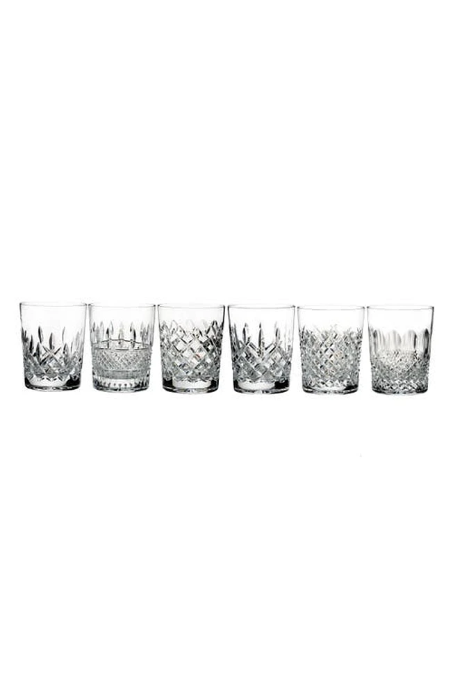 Waterford Connoisseur Set of 6 Lead Crystal Double Old Fashioned Glasses at Nordstrom