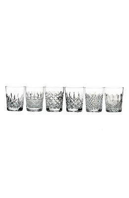 Waterford Connoisseur Set of 6 Lead Crystal Double Old Fashioned Glasses at Nordstrom