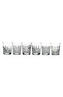 Waterford Connoisseur Set of 6 Lead Crystal Double Old Fashioned Glasses at Nordstrom