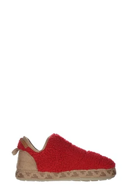 Pajar Cayenne High Pile Fleece Slipper in Red at Nordstrom, Size 5-5.5Us