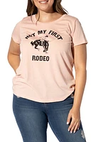 Sub_Urban Riot Not My First Rodeo Tee in Blush at Nordstrom, Size 2X