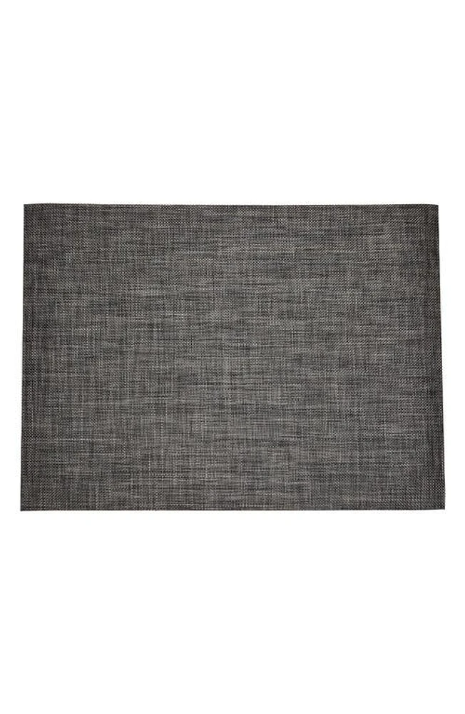 Chilewich Basketweave Indoor/Outdoor Floor Mat in Carbon at Nordstrom