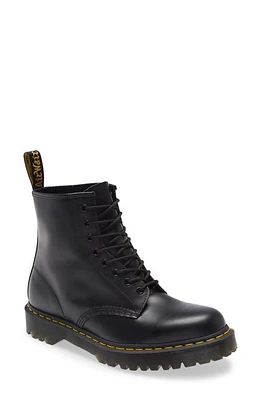 Dr. Martens 1460 Bex Plain Toe Boot in Black Smooth Leather at Nordstrom, Size 3Uk