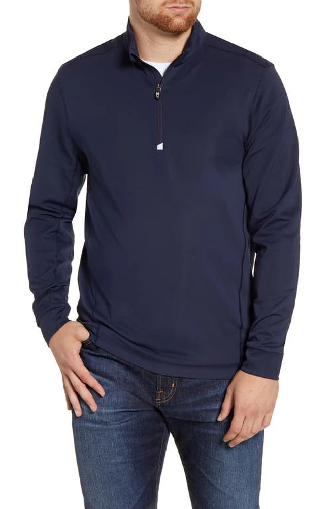 Cutter & Buck Traverse Regular Fit Quarter Zip Pullover at Nordstrom