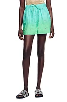 sandro Season Embellished Cotton Drawstring Shorts at Nordstrom,