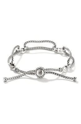 John Hardy Classic Chain Slider Bracelet in Silver at Nordstrom