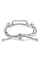 John Hardy Classic Chain Slider Bracelet in Silver at Nordstrom