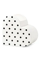 Kate Spade New York On the Dot Porcelain Vase in Black/White at Nordstrom