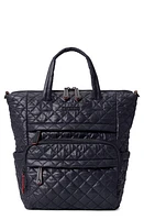 MZ Wallace Small Metro Quilted Nylon Utility Backpack in Black at Nordstrom