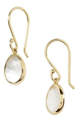 Ippolita Rock Candy Teeny Teardrop Earrings in Yellow Gold at Nordstrom