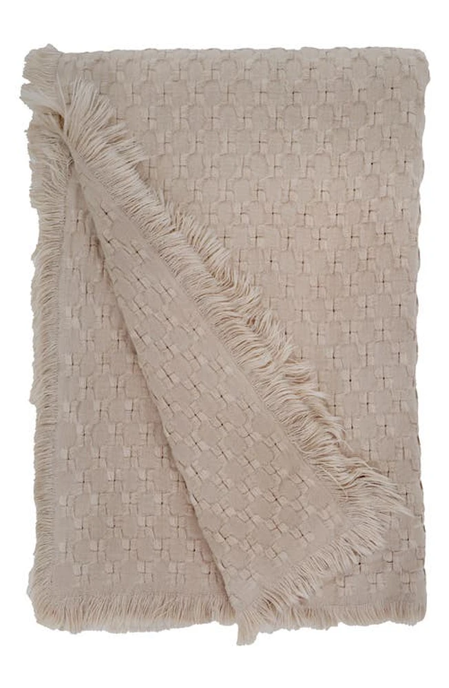 Pom Pom at Home Delphine Throw Blanket in Taupe at Nordstrom, Size 6Ft 0In X 9Ft 0In