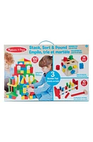 Melissa & Doug 124-Piece Stack, Sort & Pound Set in Multi at Nordstrom