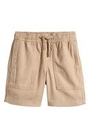 Rip Curl Kids' Hotel Aloha Volley Shorts Taupe at Nordstrom,