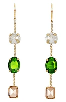 Petit Moments Alice Linear Drop Earrings in Neutral Green at Nordstrom