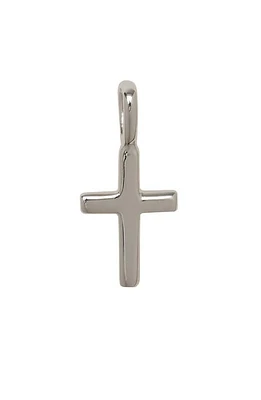 MADE BY MARY Cross Charm Pendant in Silver at Nordstrom