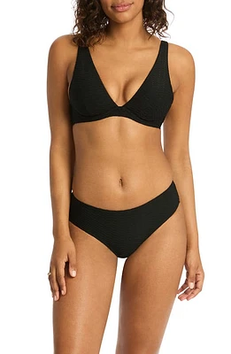 Sea Level Honeycomb Underwire Bikini Top at Nordstrom, Us