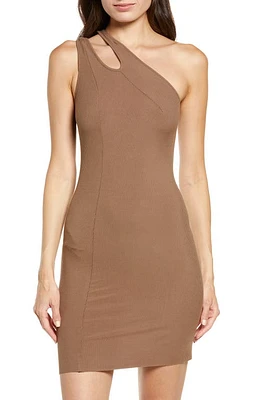 SKIMS Cutout Collection One-Shoulder Dress at Nordstrom, X