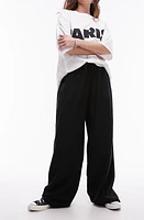 Topshop Balloon Linen Blend Wide Leg Pants at Nordstrom