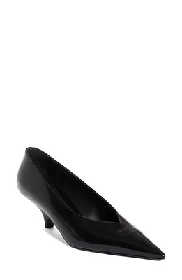 TOTEME Pointed Toe Pump Black at Nordstrom,