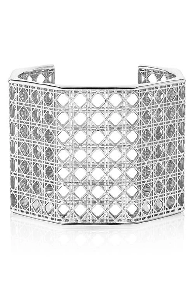 ManLuu Cane Cuff Bracelet in Sterling Silver at Nordstrom, Size Small