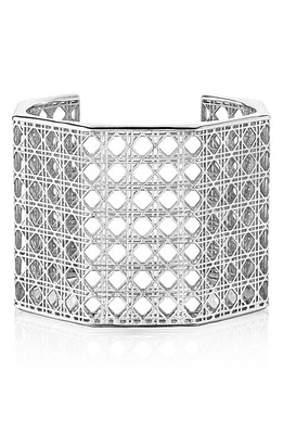 ManLuu Cane Cuff Bracelet in Sterling Silver at Nordstrom, Size Small