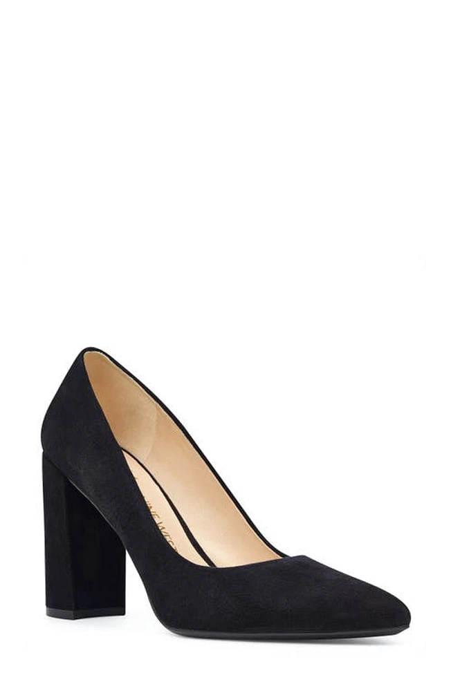 Nine West Astoria Pump in Black Suede at Nordstrom, Size 6