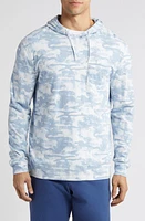 johnnie-O Isaac Camouflage Cotton & Modal Hoodie Maliblu at Nordstrom,