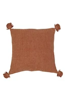 Pom Pom at Home Montauk Tassel Accent Pillow in Terra Cotta at Nordstrom