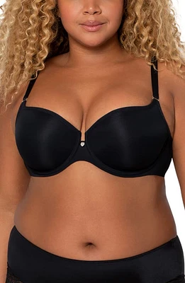 Curvy Couture Tulip Smooth Convertible Underwire Push-Up Bra at Nordstrom