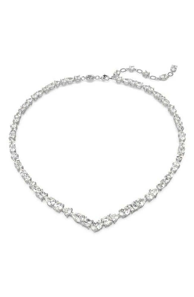 Swarovski Mesmera Crystal Necklace in Silver at Nordstrom