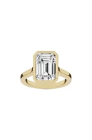 Jennifer Fisher 18K Gold Emerald Cut Lab Created Diamond Solitaire Ring - ctw in 18K Yellow Gold at Nordstrom