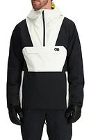 Outdoor Research Snowcrew Down Anorak Black/Snow at Nordstrom,