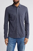 Faherty Knit Seasons Organic Cotton Button-Up Shirt at Nordstrom,