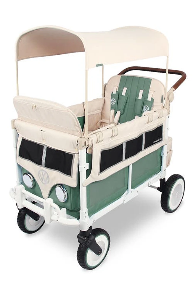 WonderFold VW4 Volkswagen Stroller Wagon in Sage Green at Nordstrom