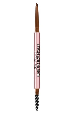 Too Faced Superfine Brow Detailer Pencil in Auburn at Nordstrom