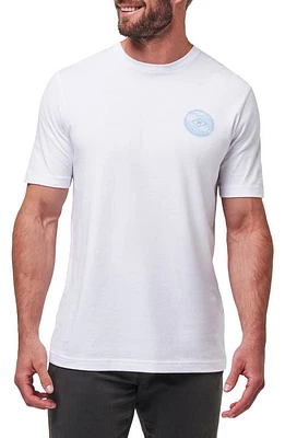 TravisMathew Now & Then Cotton Graphic T-Shirt in White at Nordstrom, Size Large