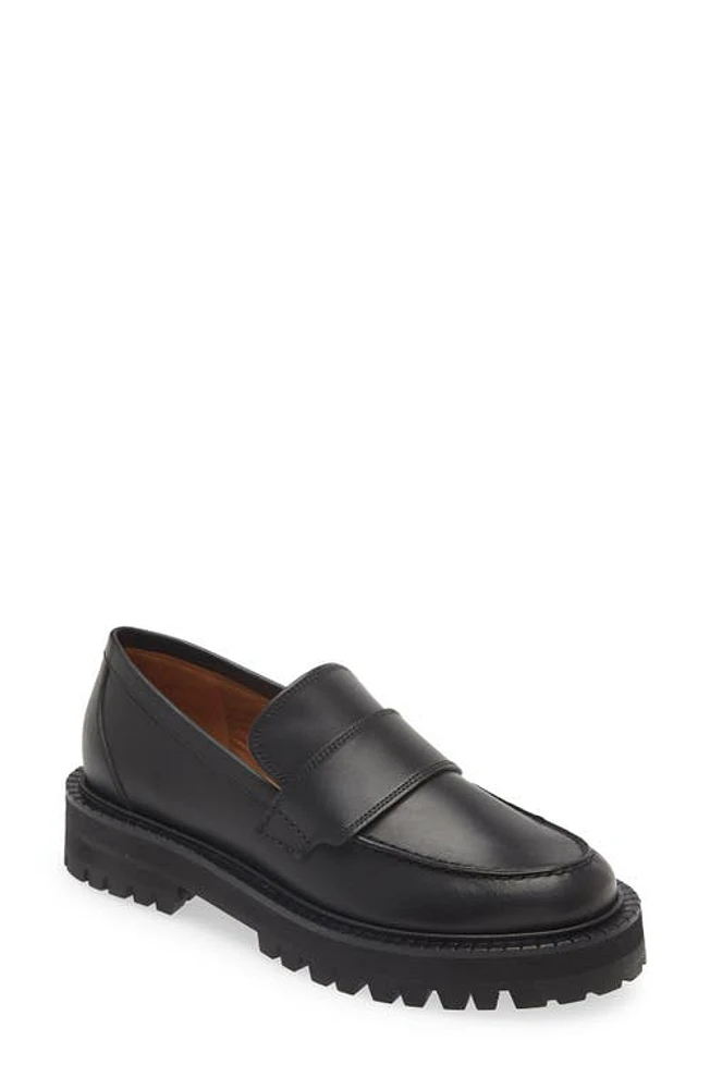 ATP ATELIER Arechi Platform Loafer Black at Nordstrom,