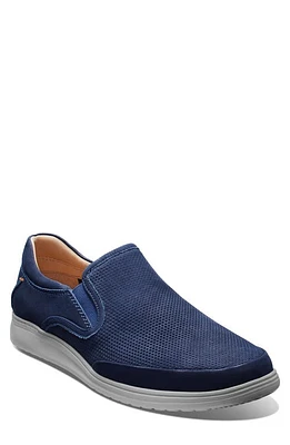 Samuel Hubbard Featherlight Olema Slip-On Sneaker Navy Nubuck at Nordstrom,